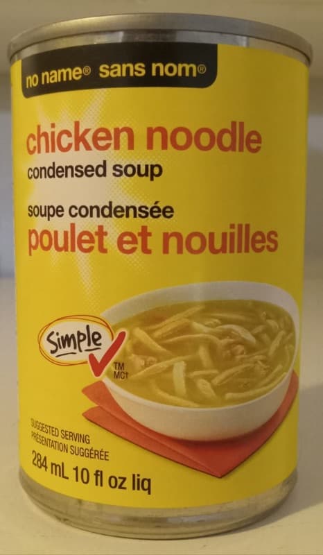 Canned soup