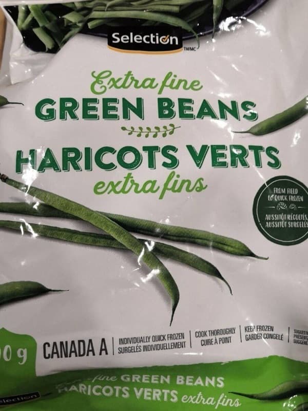 Frozen green beans