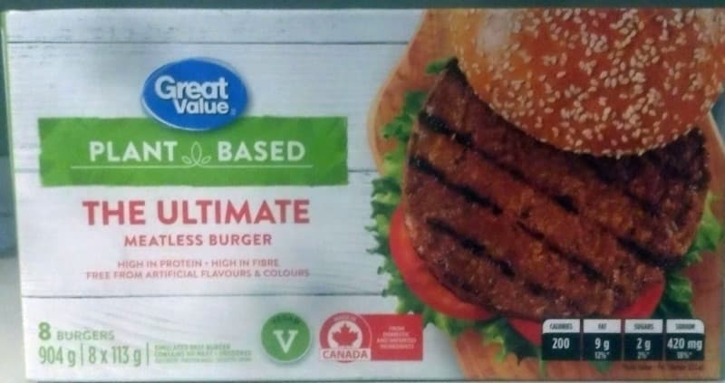 Meatless burgers