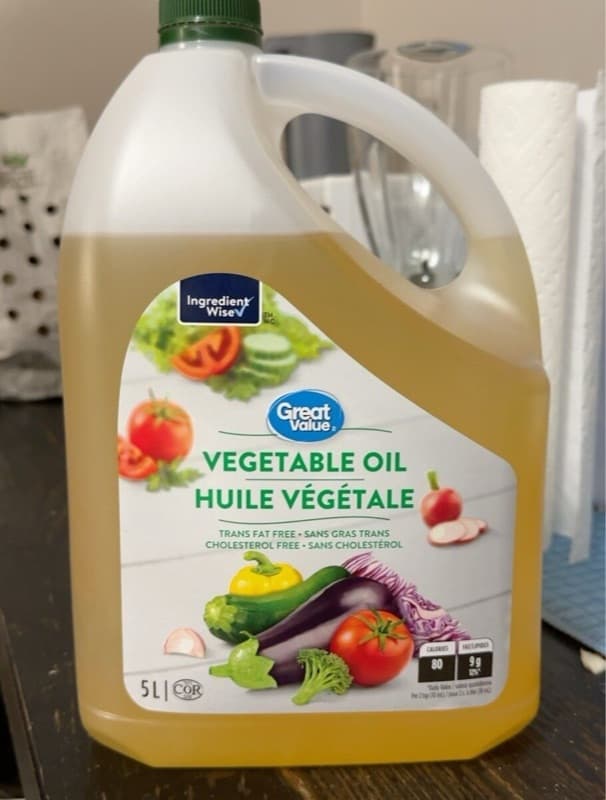 Vegetable oil